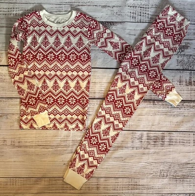 Pijama de vacaciones Gymboree Fair Isle Gimmies niños talla 12 nuevo sin etiquetas Foto 1 de 4