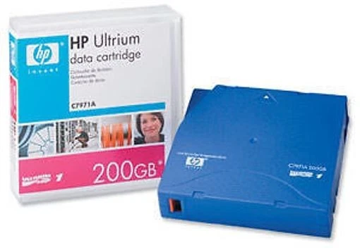 HP C7971A LTO1 ULTRIUM 200GB Data Cartridge  New SIGILLATA  - Immagine 1 di 1