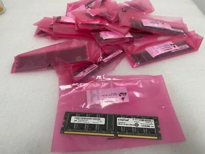 LOT OF 15 - Micron MT8VDDT6464AY-40BF4 DRAM 512MB DDR Modules - Image 1 of 4