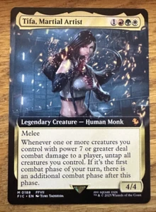 MTG Final Fantasy Commander, Tifa, Martial Artist - Borderless - Picture 1 of 1