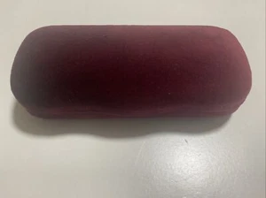 Gucci Sunglasses Eyeglasses Case Burgundy Velvet Clamshell Small Gucci Case - Picture 1 of 4