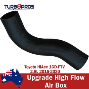 Hot Side Intercooler Hose For Toyota HiAce 1GD-FTV 2.8L 2015-2020 - Picture 1 of 11