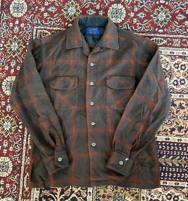 De colección Coast to Coast National Lana Azul Naranja Sombra Cuadros Hombre’s Pequeño Foto 1 de 4