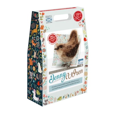 THE CRAFTY KIT COMPANY Jenny Wren Needle Felting Kit