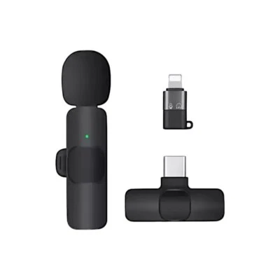 Lavalier Mini Mikrofon Set Bluetooth Kabellos Für YouTube TikTok Vlog - Bild 1 von 4