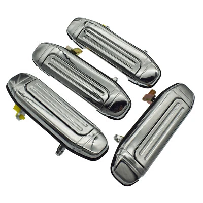 Front Rear LH RH Outside Door Handle For Mitsubishi Montero 1992-00 Pajero 92-98 Foto 1 de 4