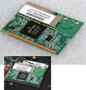 WLAN Wifi Mini-Pci Pour IBM THINKPAD T30 T40 T41 T42 A31 R40 X24 X30 BCM4306KFB - Photo 1/1
