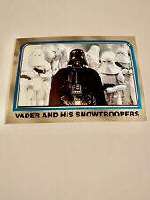 1999 Topps Star Wars Chrome Archives #36 Vader and his Snowtroopers -NICE CARD!