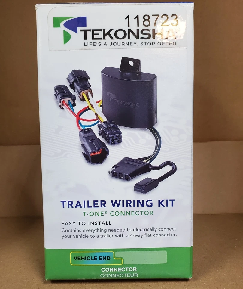 Kit de cableado de remolque Tekonha 2017-presente Chrysler Pacifica LX y Touring 118723 Foto 1 de 1