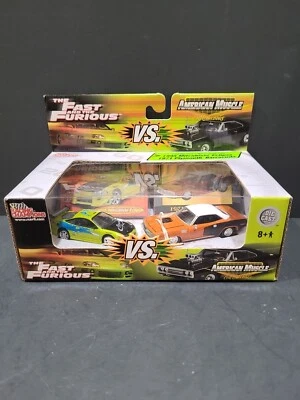 Racing Champions Fast & Furious 1/64 1995 Eclipse & 1971 Plymouth Barracuda - Image 1 of 4