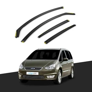 Ford Galaxy MK3 2006-2015 5 Door Wind Deflectors 4pc Tinted - Picture 1 of 10