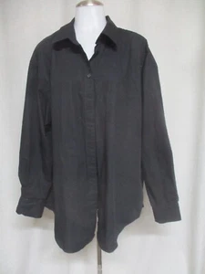 Blusa Top GAP The Big Shirt Algodón Negro Talla XL - Imagen 1 de 6