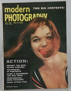 Vintage JULY 1956 MODERN PHOTOGRAPHY MAGAZINE Exposure Issue - Picture 1 of 2