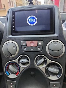 Kit Autoradio 2din 7" Android per Fiat Panda 169 2003-2012 Navi GPS Wi-fi BT - Foto 1 di 8