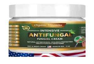 Crema de tiña 2 oz soporte de tiña extra FUERZA + crema alimenticia de acción rápida - Imagen 1 de 6