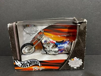 Hot Wheels NASCAR Thunder Rides Valvoline  Motorcycle Diecast 1:18 2002 - Image 1 of 3
