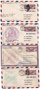 CAM 1N5-1S7 First Flights ALL SIGNED PAA Clipper Pilot R.O.D. Sullivan 1931 - Picture 1 of 2