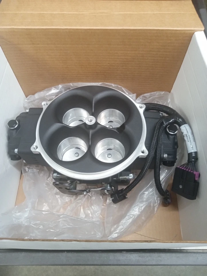 Cuerpo de acelerador de servicio Holley EFI 534-306 Terminator X Stealth 4500 negro Foto 1 de 4