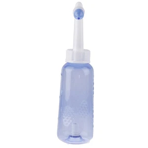 Adult Nasal Wash Neti Pot Rinse Cleaner Sinus Allergies Relief Nose Pressu-b - Imagen 1 de 9