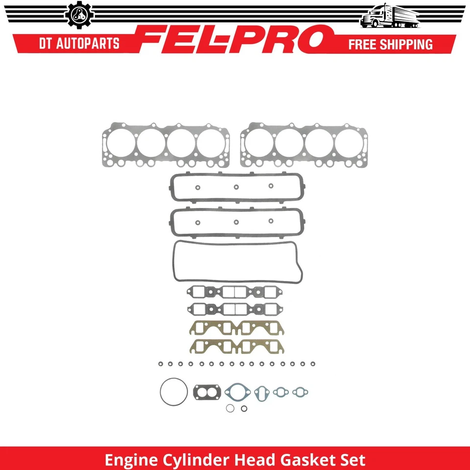 Juego de juntas de culata de motor Buick Electra 1959-1966 Fel-Pro 1960 1961 Foto 1 de 1