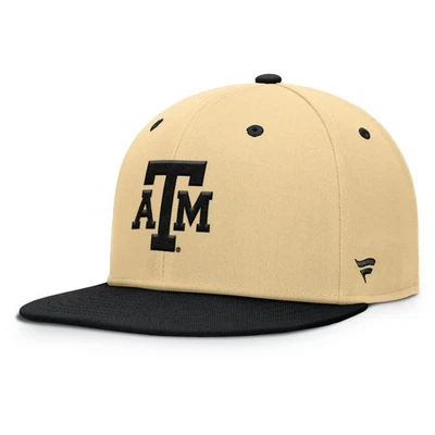 Sombrero ajustado para hombre Fanatics caqui/negro Texas A&M Aggies Balance Foto 1 de 4