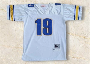Maillot blanc homme Mitchell & Ness Lance Alworth #19 San Diego Chargers taille 56 - Photo 1/7