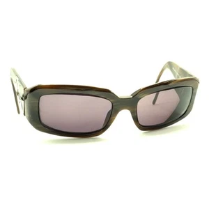 Bvlgari 845 591/73 Tortoise Brown Wrap Sunglasses Frames 55-18 130 Italy Women - Picture 1 of 12