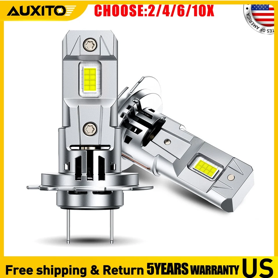 Kit de bombillas LED súper brillantes CANBUS H7 blancas 80000LM haz alto/bajo 2-20X Foto 1 de 4