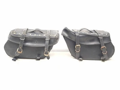 93 Honda Shadow 1100 VT1100C Saddlebag Luggage Case W/ Hardware - Image 1 of 4