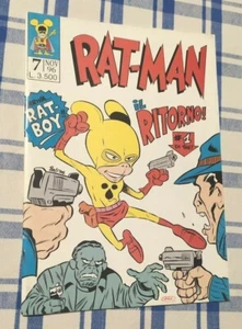 RAT MAN # 7 - IL RITORNO ! - BD COMICS -AUTOPRODUZIONE-NOVEMBRE 1996 -RARO - Picture 1 of 3