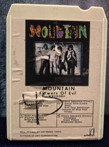 Vintage 8 Track 1971 Mountain Flowers Of Evil - Picture 1 of 7