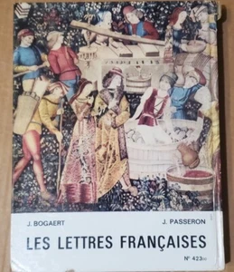 HC Moyen Age JBOGAERTJ. PASSERON FRENCH LETTERS N ° 423 1954 FOLD OUT Look!! - Picture 1 of 23
