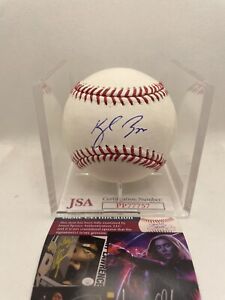 Kyle Seager Autographed Baseball ROMLB JSA COA Mariners