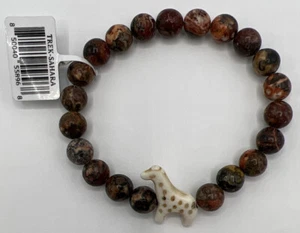 Fahlo The Trek Bracelet ‘Sahara’ Giraffe Bracelet ONLY NWT - Picture 1 of 3