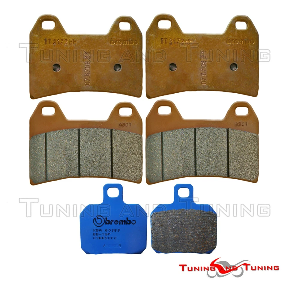 Past Freno BREMBO Ant. +Post PER DUCATI MULTISTRADA 1200 S TOURING 2010>2014 - Imagen 1 de 1