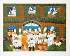 Guy Buffet, Ecole De Cuisine, Screenprint, Signed And Numbered In Pencil