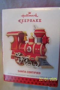 Hallmark Andenken Ornament Weihnachtsmann zertifiziert 1. in Serie 2013 Neu im Karton - Bild 1 von 2