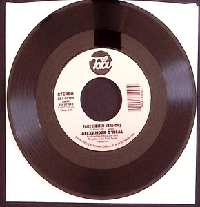 ALEXANDER O'NEAL A BROKEN HEART CAN MEND/FAKE(EDITED VERSION)  VG VINYL 45 32-58 - Picture 1 of 2