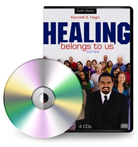 CD AUDIO: Healing Belongs to Us (4 CDs) - Kenneth E Hagin, Sr. - Picture 1 of 1