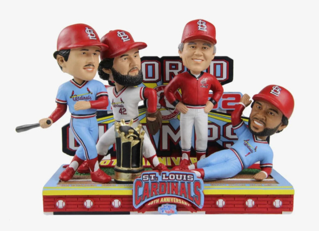 Chicago Cubs vs. St. Louis Cardinals Rivalry Bobblehead – National