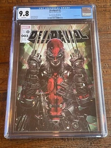 DEADPOOL #3 CGC 9.8 JOHN GIANG WOLVERINE TRADE DRESS VARIANT RED HOT RARE! - Picture 1 of 2