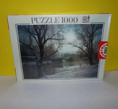Rompecabezas Educa Conserver Fix # 10592 Winter Song 1999 de colección raro nuevo y sellado Foto 1 de 2