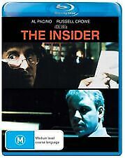 THE INSIDER BLU RAY - NEW & SEALED AL PACINO, RUSSELL CROWE, FREE POST