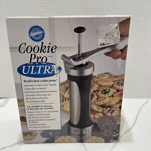 Wilton Cookie Pro Ultra Stainless Steel Aluminum Manual Press