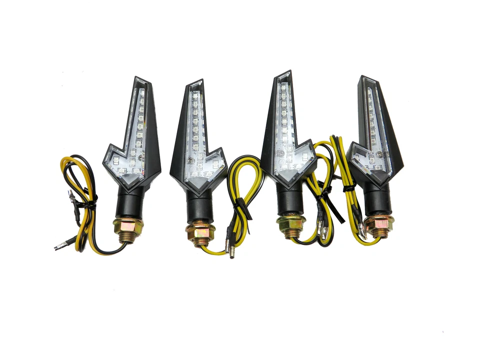 Indicadores LED onda de flujo secuencial conjunto completo de 4 para Ducati 907 es decir 1990 - 1992 Foto 1 de 4
