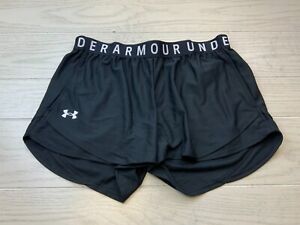 Under Armour Play Up 3.0 Shorts, Women's Size M, Black NEW MSRP $30
