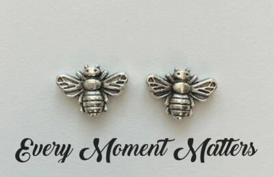 25 x Tibetan Silver BEE SPACER 13x9mm Beads Charms Jewellery Findings - Image 1 of 4