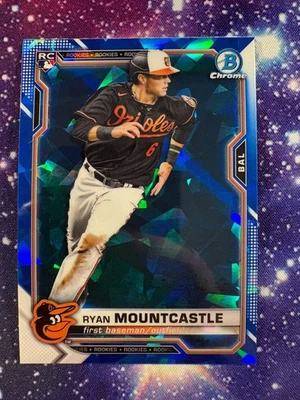 2021 Bowman Chrome Sapphire - Ryan Mountcastle #64 (RC) - Image 1 of 2