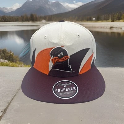 Virginia Tech Hokies Sombrero Zephyr Z Sombrero Retro Diente de Tiburón Snapback Gorra H91 Foto 1 de 4