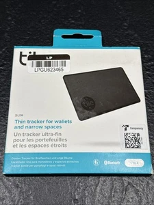 Tile Slim Black Universal Bluetooth Tracker Thin Tracker For Wallets & More - Photo 1 sur 5